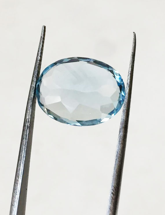 9.80 Ratti (8.82 ct) Natural Blue Topaz